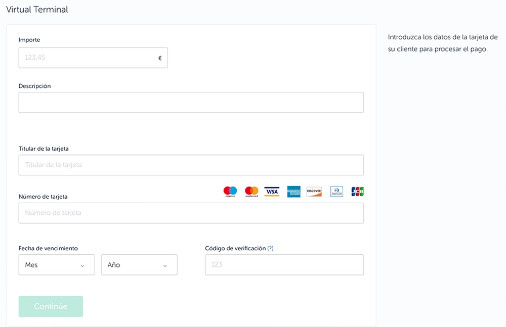 sumup-terminal-virtual Terminal virtual de SumUp