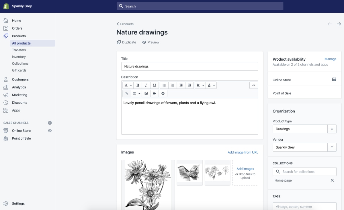 shopify-anadir-productos