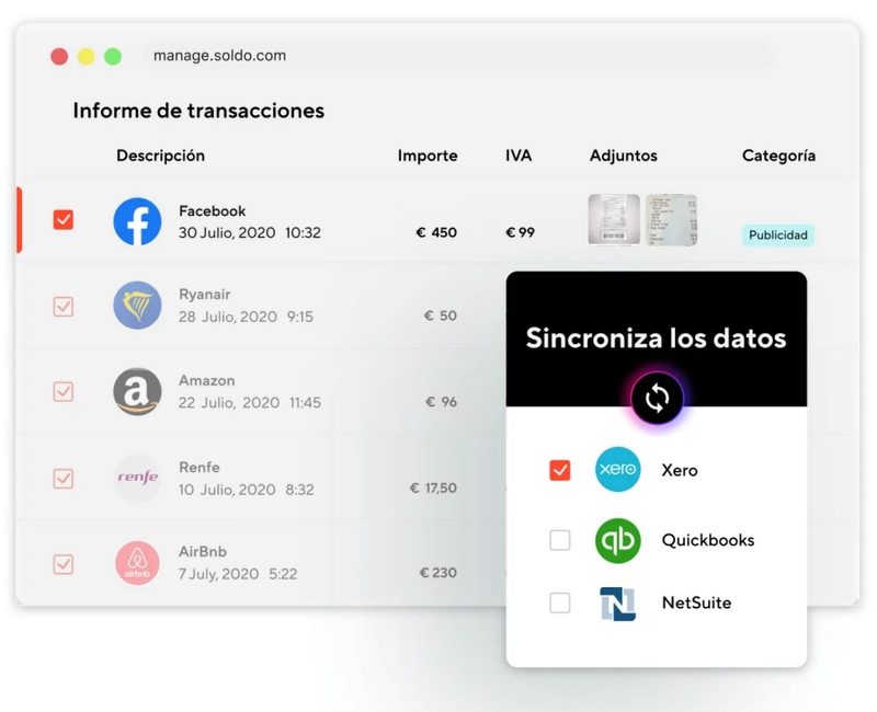 soldo compatibilidad
