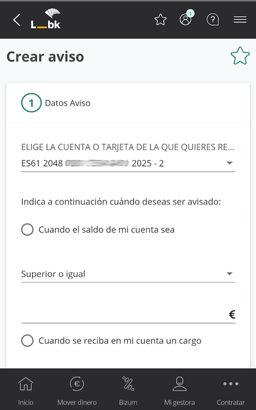 liberbank app aviso