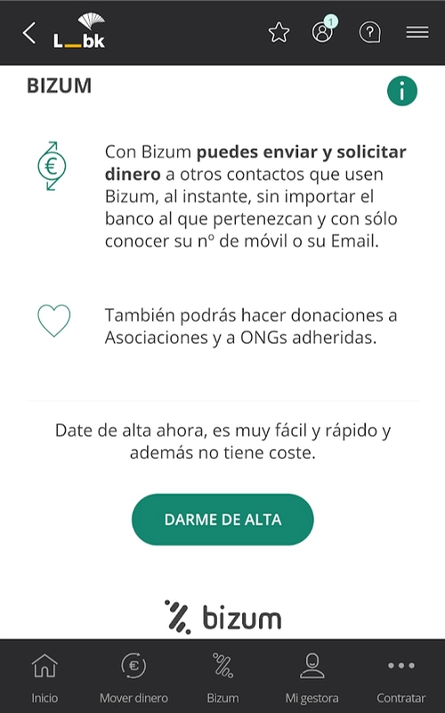 liberbank bizum También puede pagar con Bizum