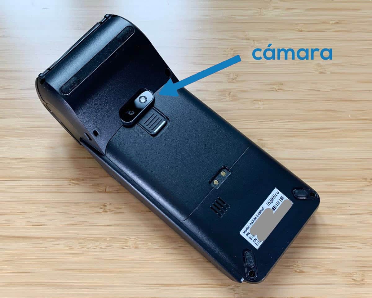 ingenico-axium-camara-trasera