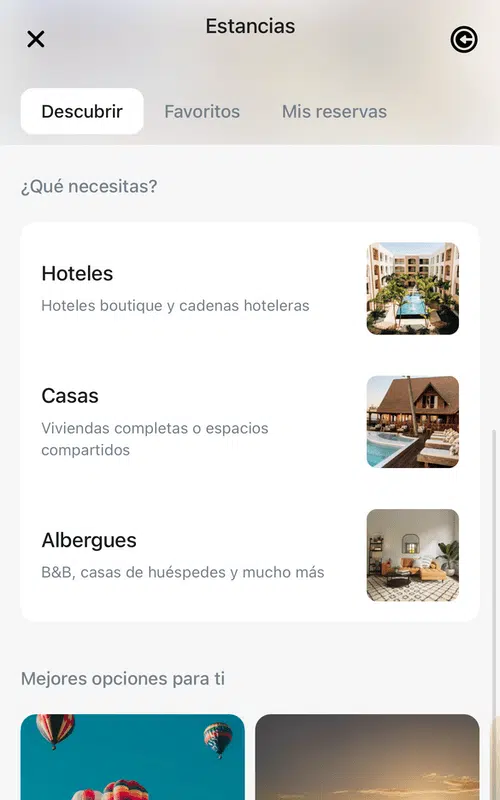 En la app Revolut puedes reservar un hotel, piso o B&B para tu viaje