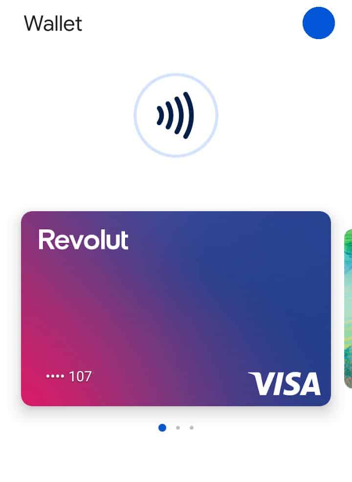 Tap to Pay con Google Pay y tarjeta Revolut