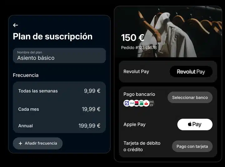 Pasarela de pago de Revolut